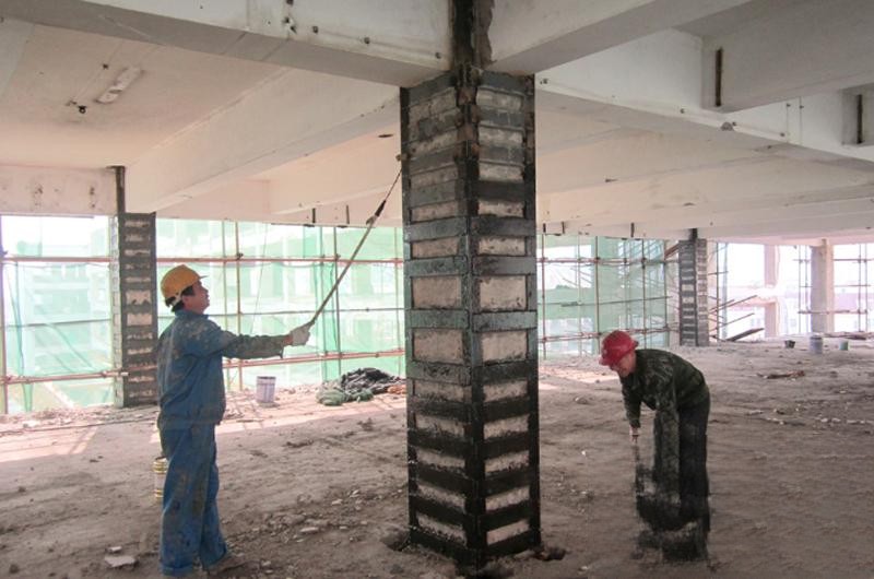 翁牛特型钢外包钢加固施工的质量怎么做检测？